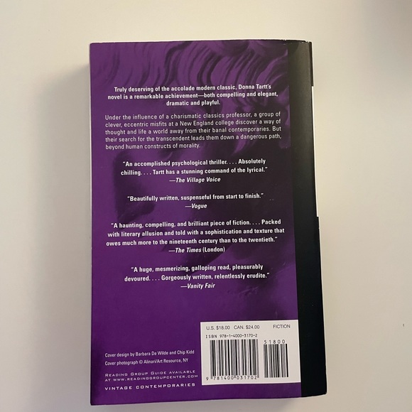 The Secret History by Donna Tartt - Picture 2 of 2